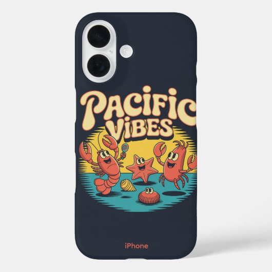 Étui pour iPhone 16 Ocean Dreams (Verso)