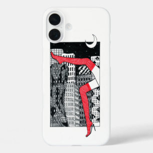 Étui pour iPhone 16 Plus Aesthetic Night City - Cy