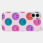 Étui pour iPhone 16 plus avec motif de visage sour (Verso (horizontal))