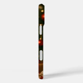 Étui pour iPhone 16 Plus avec ruban de Père Noël (Verso / Droite)