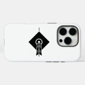 Étui pour iPhone 16 Pro Flèche atteint la cible (Verso (horizontal))