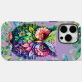 Étui pour iPhone 16 Pro Max avec image de hibou (Verso (horizontal))