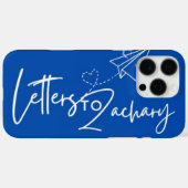 Étui pour iPhone 16 Pro Max Lettres à Zachary (Verso (horizontal))