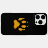 Étui pour iPhone 16 Pro Max Patte de Raton Laveur (Verso (horizontal))