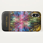 Étui pour iPhone 3 Case-Mate en art fractal abstra (Dos (Horizontal))