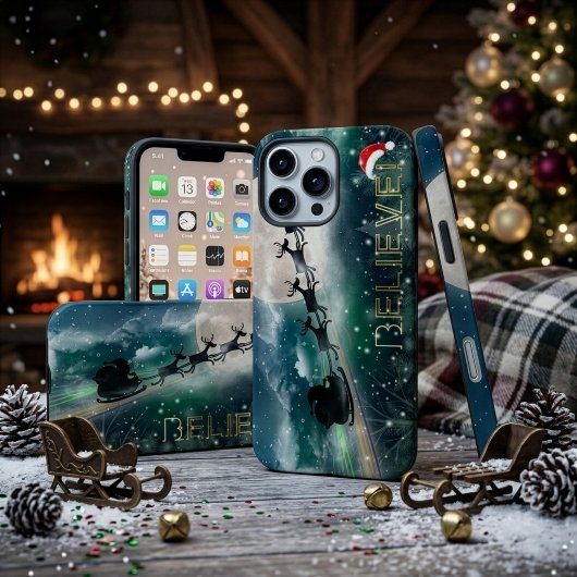 Étui pour iPhone 5/5S de la Chevauchée de Noël de