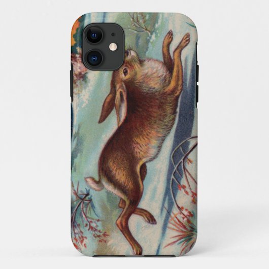 Étui pour iPhone 5/5S Décembre Lapin (Dos)