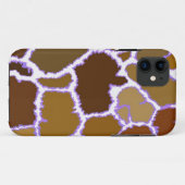 Étui pour iPhone 5 à motif de fourrure de girafe m (Dos (Horizontal))