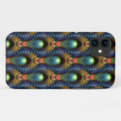 Étui pour iPhone 5 à motif de fractales d'illusion (Dos (Horizontal))