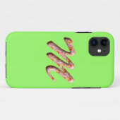 Étui pour Iphone 5 à motif M monogramme dans les r (Dos (Horizontal))