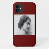 Étui pour iPhone 5 avec citation de Helen Keller &