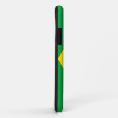 Étui pour iPhone 5 avec drapeau du Brésil (Dos/Droite)