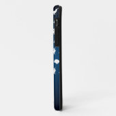 Étui pour iPhone 5 Bunny Hugger (Bleu foncé/Clair) (Dos/Gauche)