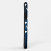 Étui pour iPhone 5 Bunny Hugger (Bleu foncé/Clair) (Dos/Droite)