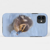 Étui pour iPhone 5 Caneton nageur (Dos (Horizontal))