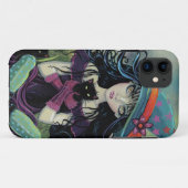 Étui pour iPhone 5 Kitten Witch Halloween Fantasy (Dos (Horizontal))