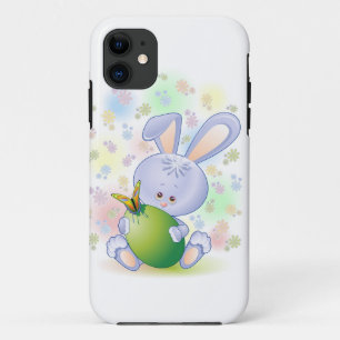Étui pour iPhone 5 Lapin de Pâques Œuf et Fleurs