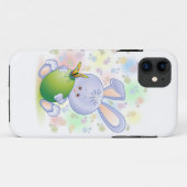 Étui pour iPhone 5 Lapin de Pâques Œuf et Fleurs (Dos (Horizontal))