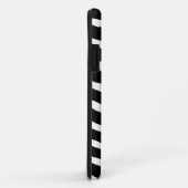 Étui pour iphone 5 Monogramme Impression Zèbre (Dos/Droite)