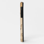 Étui pour iPhone 5 Notes de musique (Dos/Gauche)