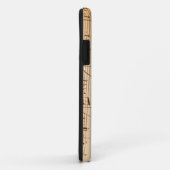 Étui pour iPhone 5 Notes de musique (Dos/Droite)