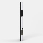 Étui pour iPhone 5 "QU'EST-CE QUE ÇA SENT?" avec C (Dos/Droite)