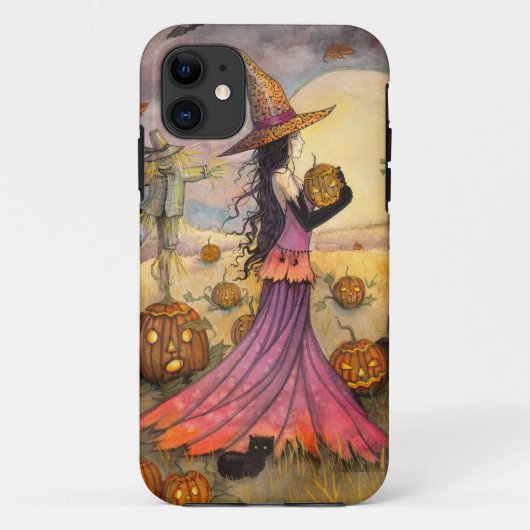 Étui pour iPhone 5 Sorcière d'Halloween October Fi (Dos)