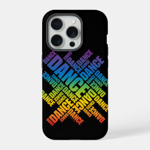 Étui pour iPhone 5 Typographic Dance (Spectrum)