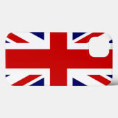 Étui pour iPhone 5C avec drapeau classique du Roya (Verso (horizontal))