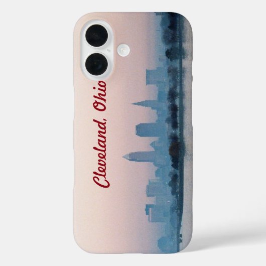 Étui pour iPhone 7 Cleveland soir (Verso)