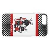 Étui pour iPhone 7 Plus pour enseignante de coccin (Dos (Horizontal))