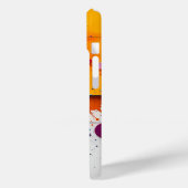 Étui pour iPhone à éclaboussures de peinture (Verso / Gauche)