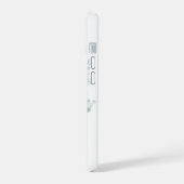 Étui pour iPhone à motif d'eucalyptus (Côté gauche)