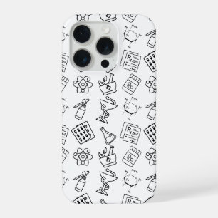 Étui pour iPhone à motif d'icône de pharmacie prof