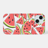 Étui pour iPhone à motif pastèque (Verso Horizontal)