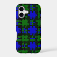 Étui pour iPhone à motif tartan Campbell Plaid Vec