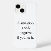 Étui pour iPhone A Situation (Verso)