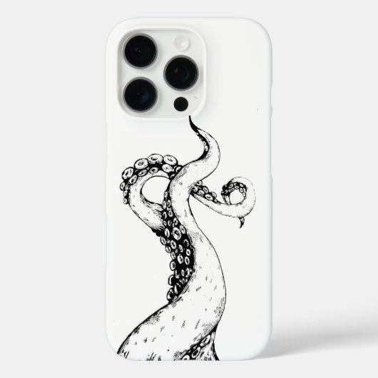 étui pour iPhone à tentacules de pieuvre (Verso)