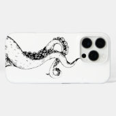 étui pour iPhone à tentacules de pieuvre (Verso (horizontal))