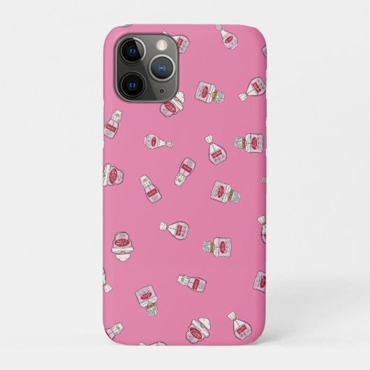 Étui pour iPhone, Amour, Flacons de parfum (Dos)
