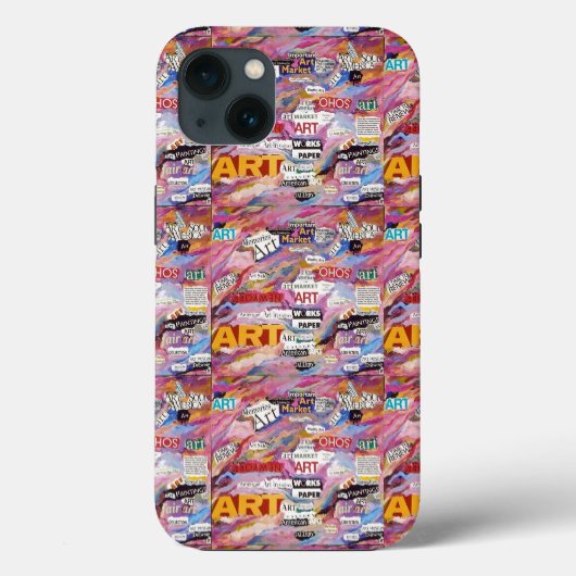 Étui pour iPhone Art Market (Verso)