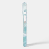 Étui pour iPhone au pingouin lisant avec fantaisie (Verso / Gauche)