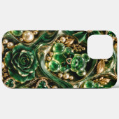 Étui pour iphone avec des ours gélifiés émeraude e (Verso (horizontal))