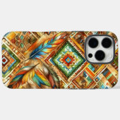 Étui pour iPhone avec impression amérindienne colo (Verso (horizontal))