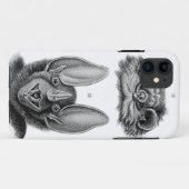 Étui pour iPhone Bat Faces Barely There pour les V (Dos (Horizontal))