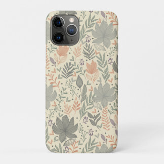 Étui pour iPhone Case-Mate à fleurs dessinées à la