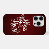 Étui pour iPhone Case-Mate Bless Your Heart (Verso Horizontal)