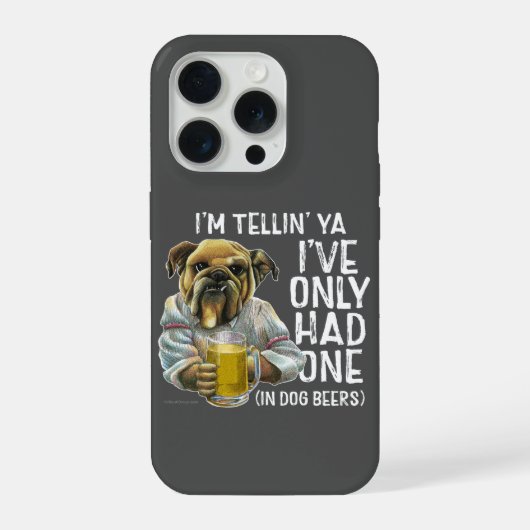 Étui pour iPhone Case-Mate Dog Beers (Verso)