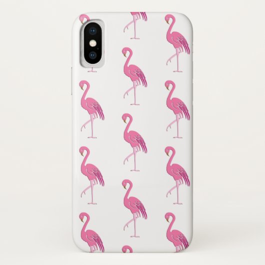 Étui pour iPhone Case-Mate flamant rose joli (Dos)