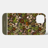 Étui pour iPhone Case-Mate Jardin de fleurs sauvag (Verso (horizontal))